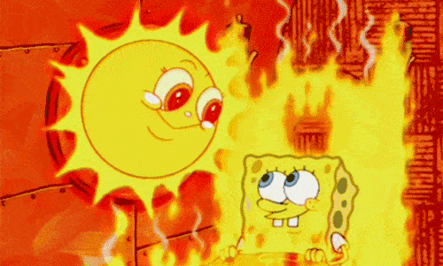 搞笑:天气炎热